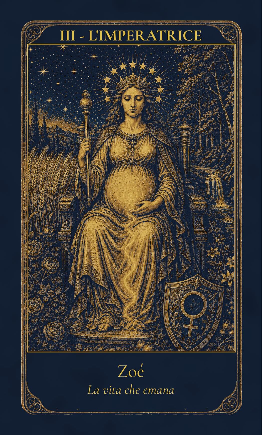 L'Imperatrice – Arcano Maggiore III, carta di Grace