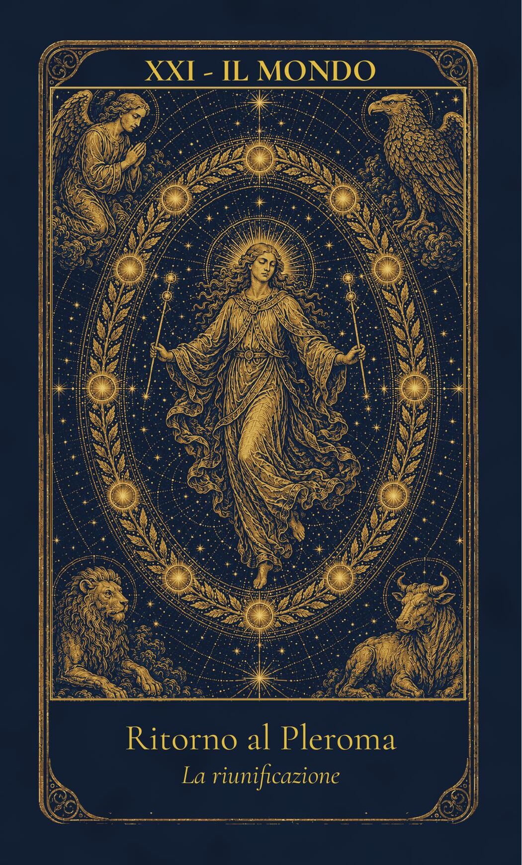 Il Mondo – Arcano Maggiore XXI, carta di Grace