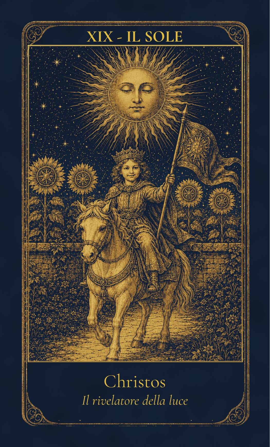 Il Sole – Arcano Maggiore XIX, carta di Grace