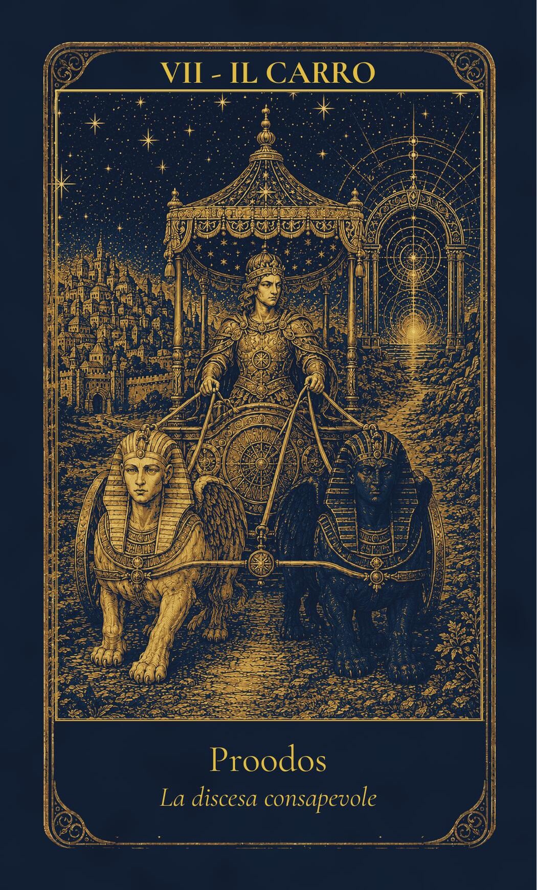 Il Carro – Arcano Maggiore VII, carta di Grace